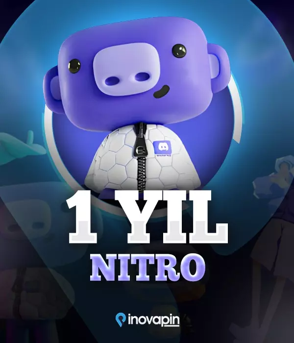 Discord Nitro 1 Yıllık Abonelik