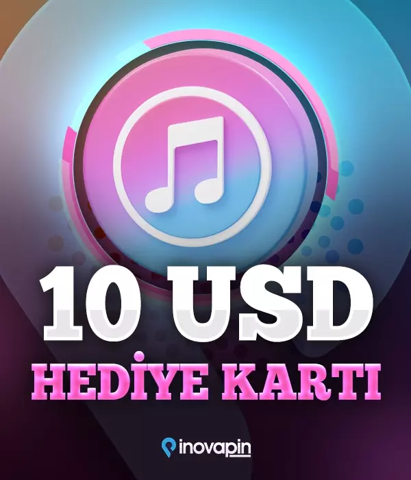 10 USD iTunes Hediye Kartı