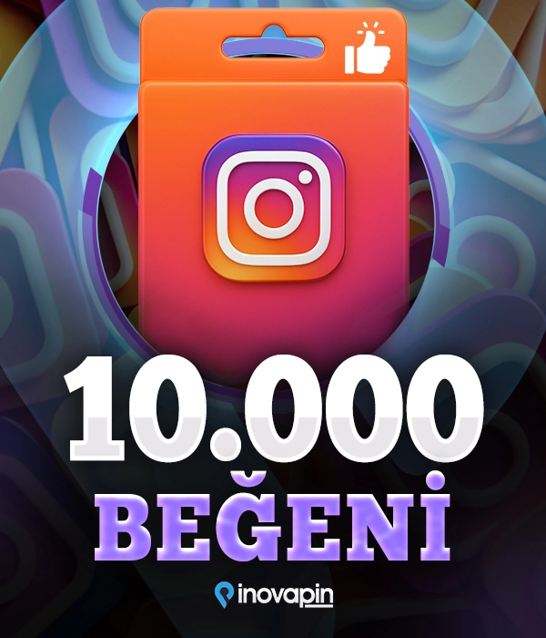 İnstagram 10000 Beğeni