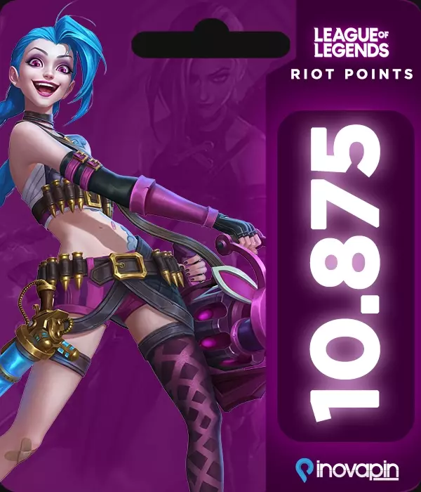 League of Legends 10875 RP