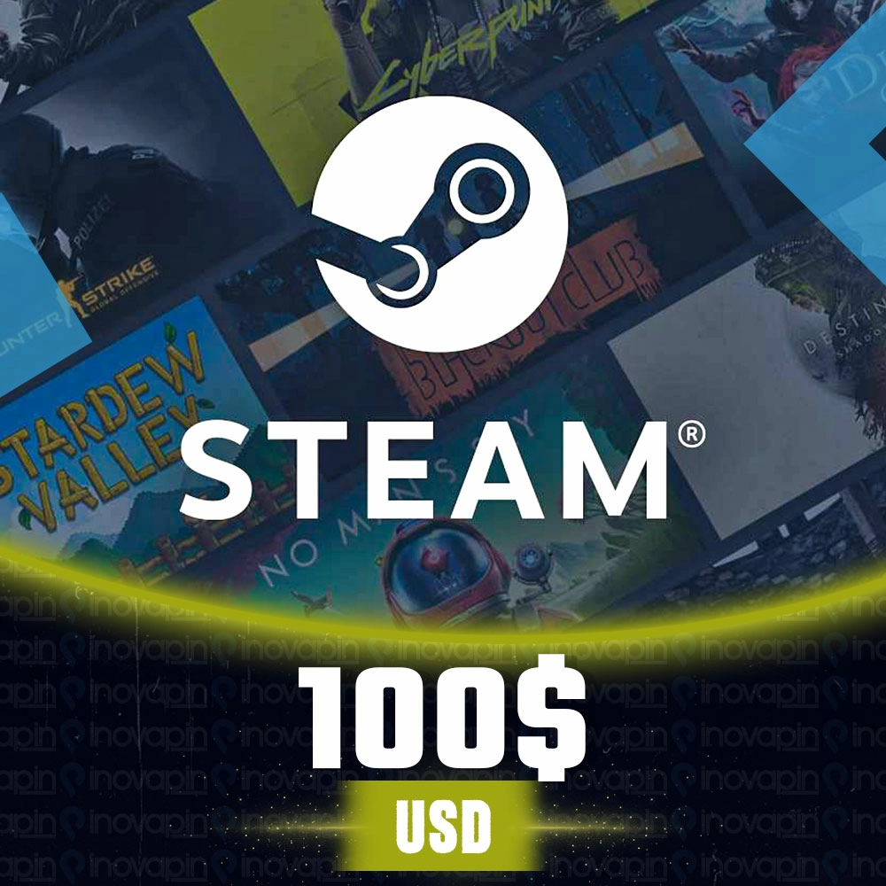 Steam Cüzdan Kodu 100 USD