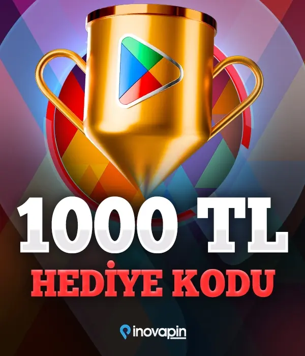 Google Play hediye kodu 1000 TL
