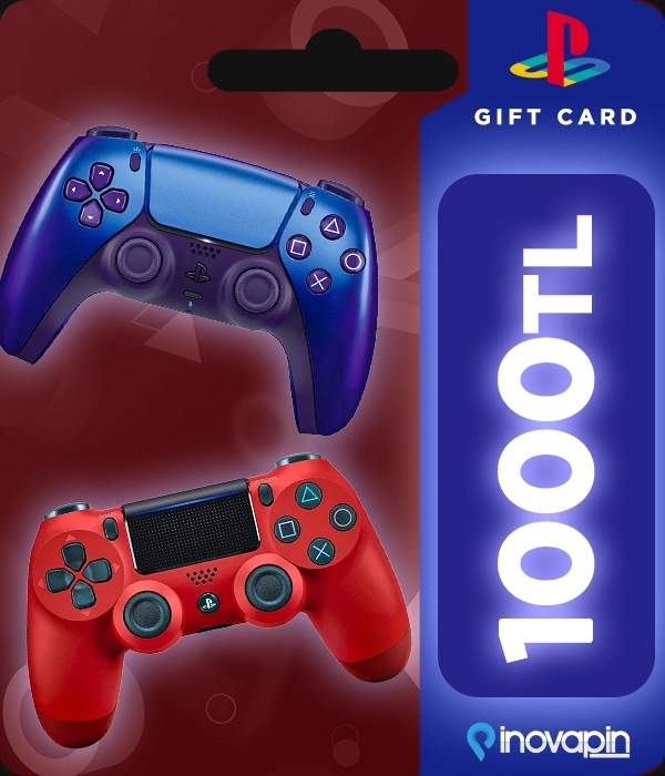 Playstation Gift Card 1000 TRY