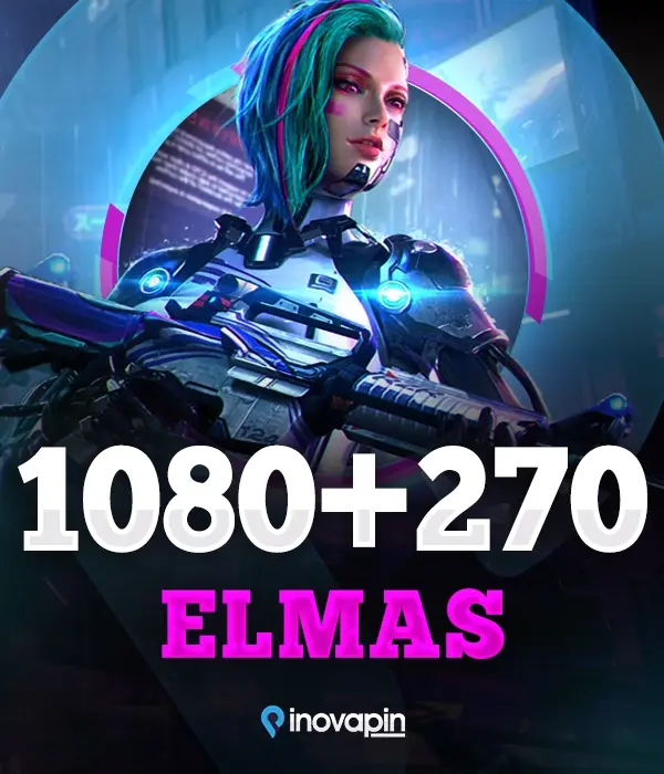 Free Fire 1080 + 270 Elmas