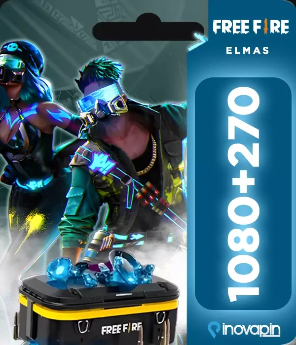 Free Fire 1080 + 270 Elmas