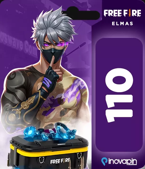 Free Fire 110 Elmas