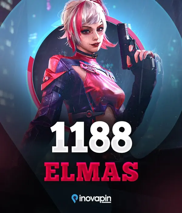 Free Fire 1188 Elmas