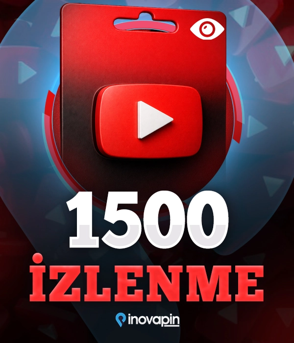 Youtube 1500 İzlenme