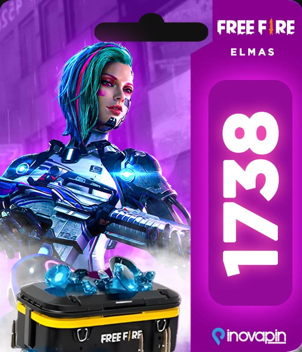 Free Fire 1738 Elmas