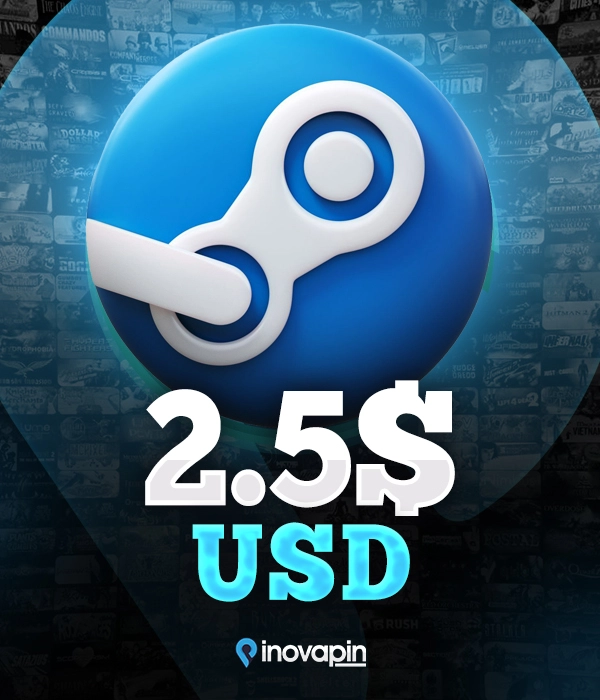 Steam Cüzdan Kodu 2.5 USD