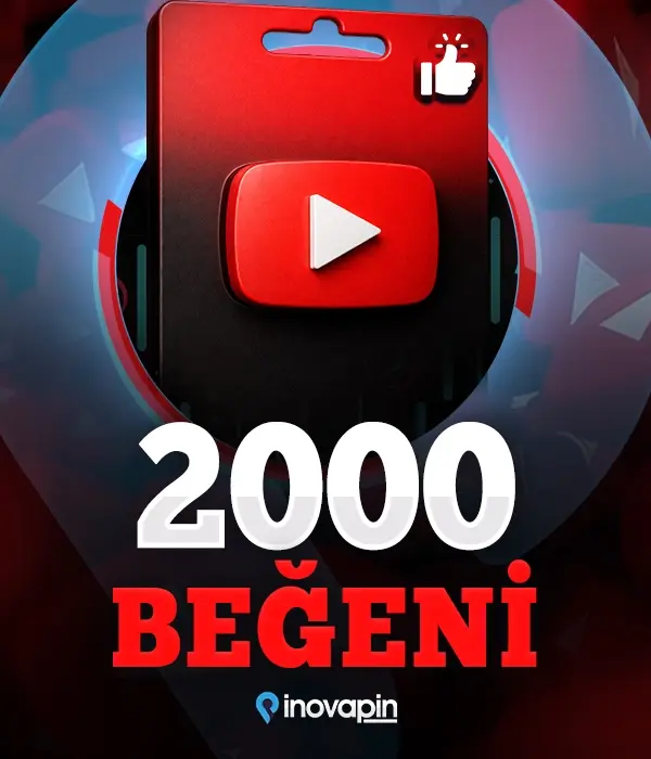 Youtube 2000 Beğeni