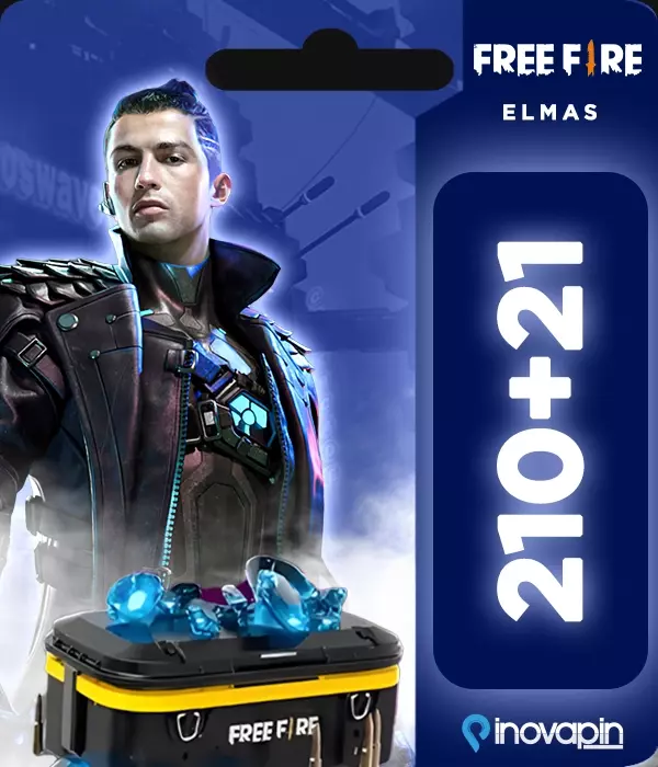 Free Fire 210 + 21 Elmas