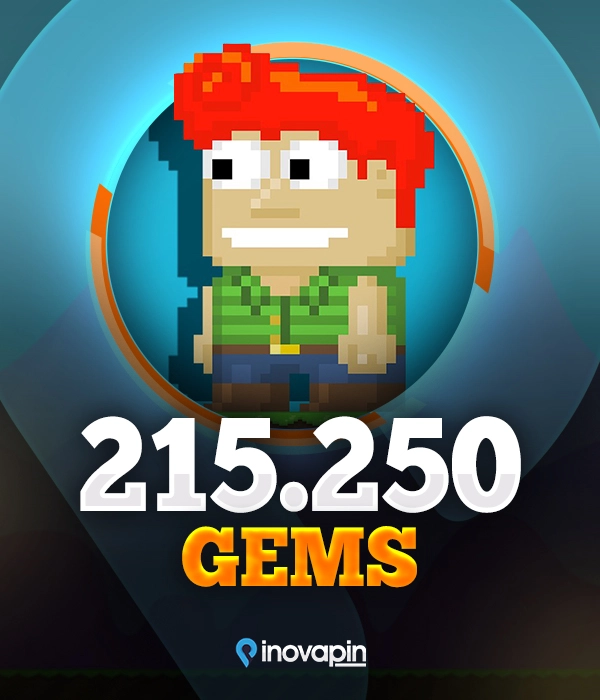 Growtopia 215250 Gems