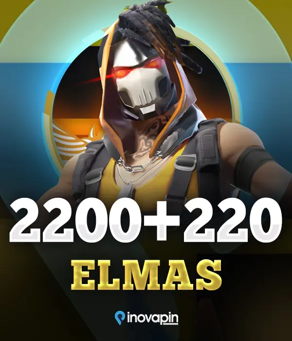 Free Fire 2200 + 220 Elmas
