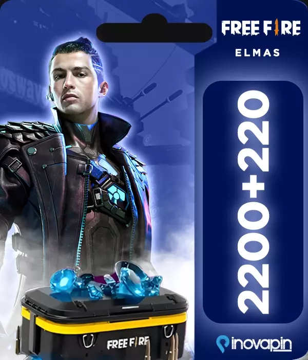 Free Fire 2200 + 220 Elmas