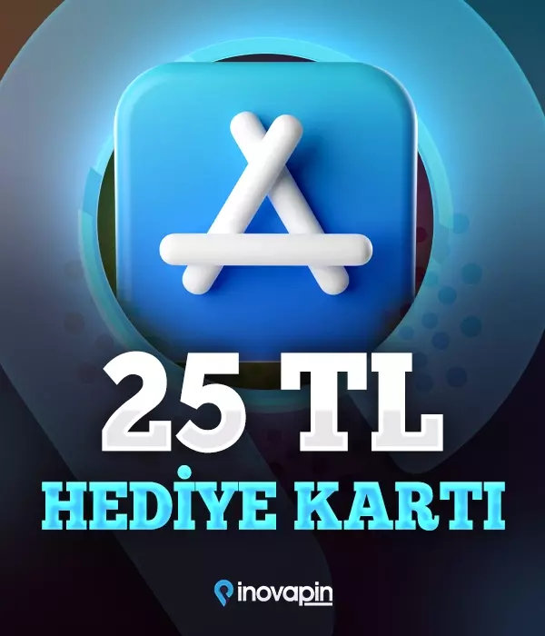 Apple Store iTunes 25 TL Hediye Kartı