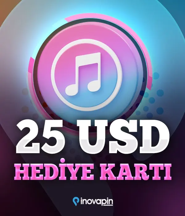 25 USD iTunes Hediye Kartı