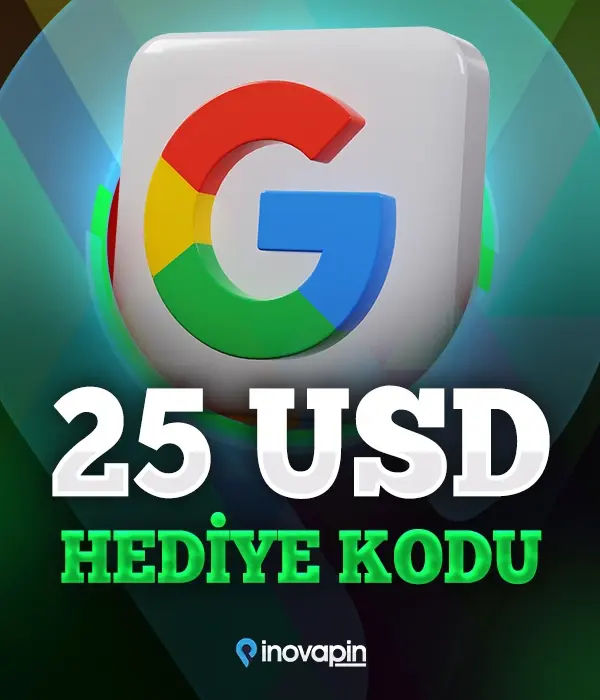 Google Play Hediye Kodu 25 USD