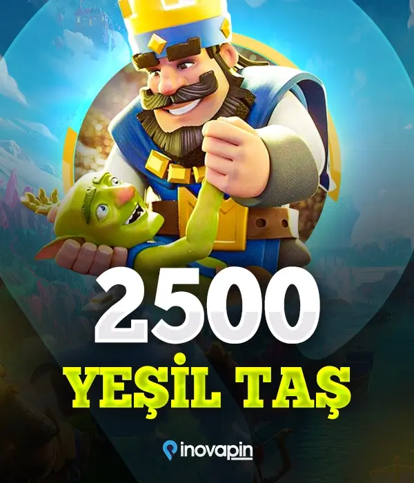 Clash Royale 2500 Yeşil Taş