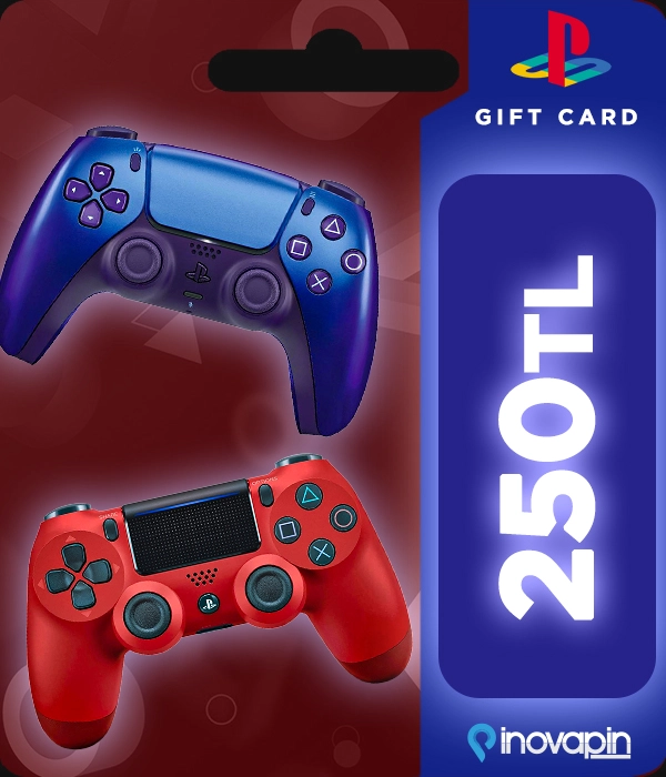 Playstation Gift Card 250 TRY