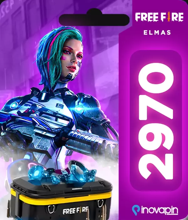 Free Fire 2970 Elmas