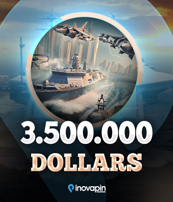 Modern Warships 3500000 Dollars