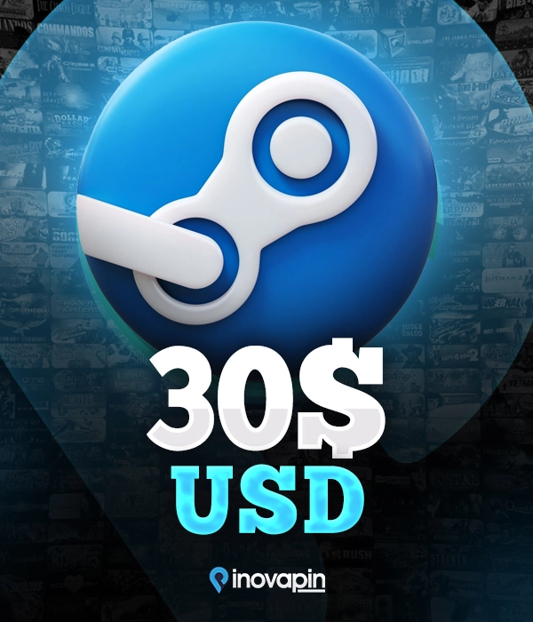 Steam Cüzdan Kodu 30 USD