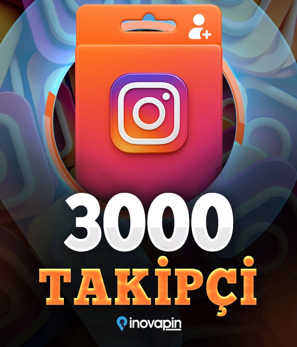 İnstagram 3000 Takipçi