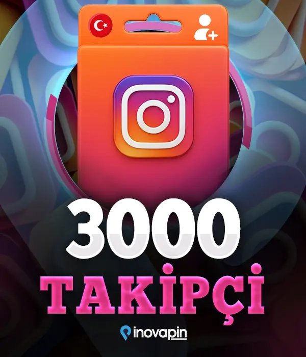 İnstagram 3000 Türk Takipçi