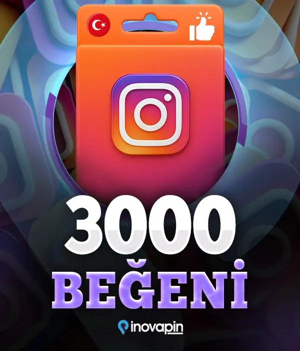 İnstagram 3000 Türk Beğeni