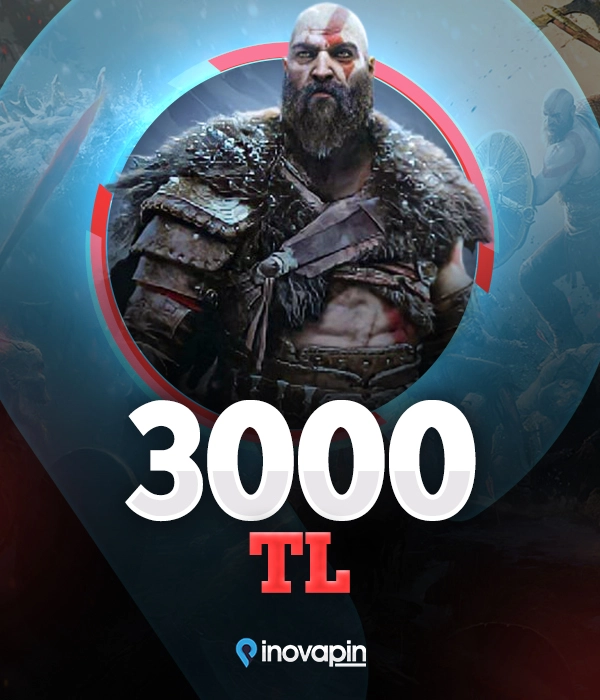 Playstation Gift Card 3000 TRY