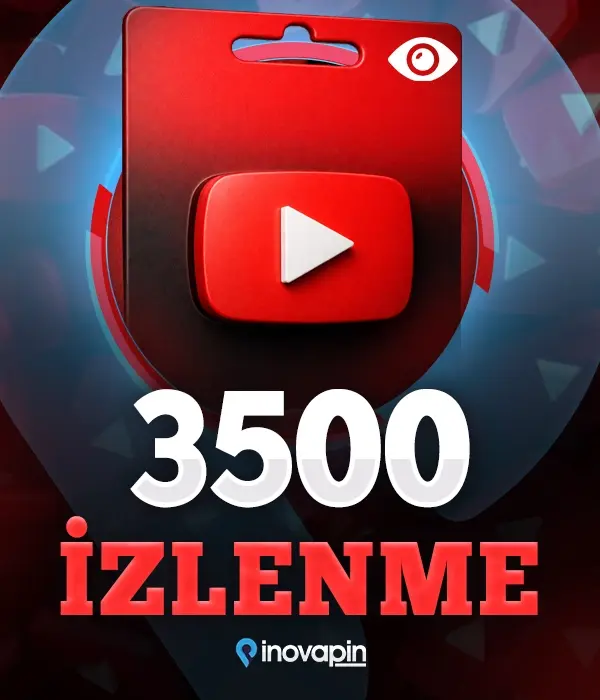 Youtube 3500 İzlenme