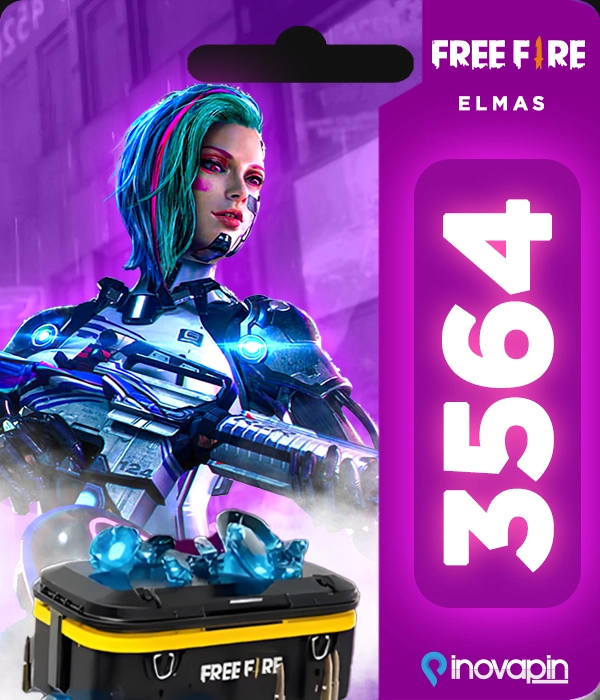 Free Fire 3564 Elmas