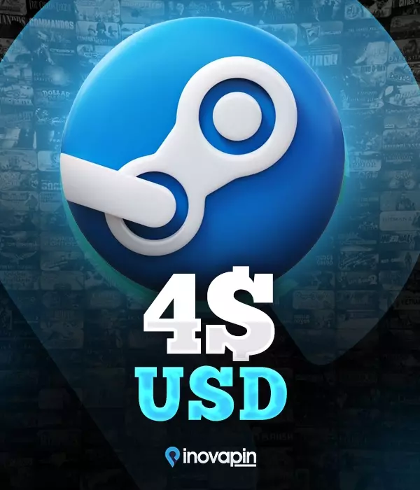 Steam Cüzdan Kodu 4 USD