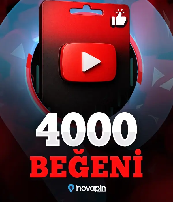 Youtube 4000 Beğeni