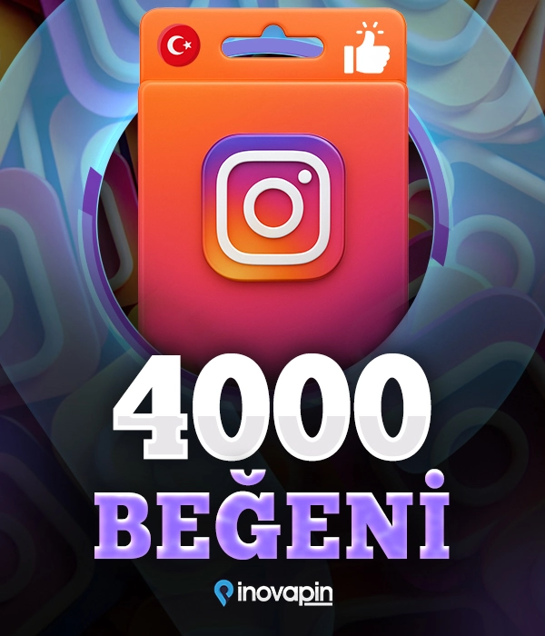 İnstagram 4000 Türk Beğeni
