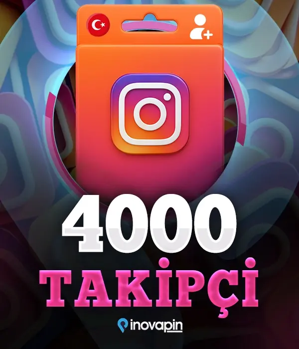İnstagram 4000 Türk Takipçi