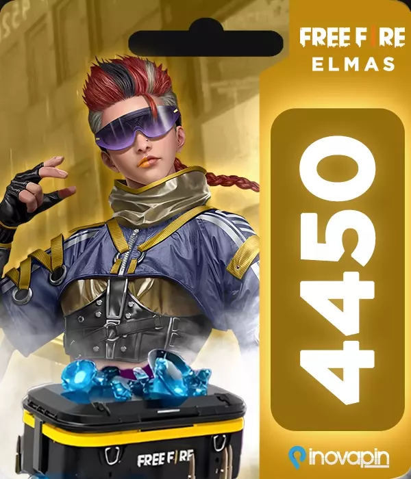 Free Fire 4450 Elmas