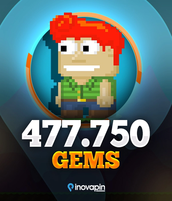 Growtopia 477750 Gems