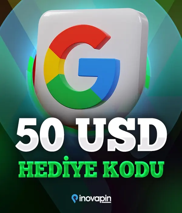 Google Play Hediye Kodu 50 USD
