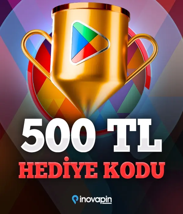 Google Play hediye kodu 500 TL