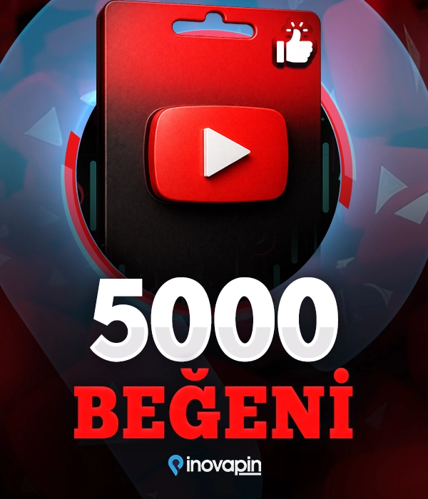 Youtube 5000 Beğeni