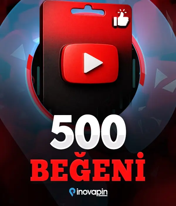 Youtube 500 Beğeni