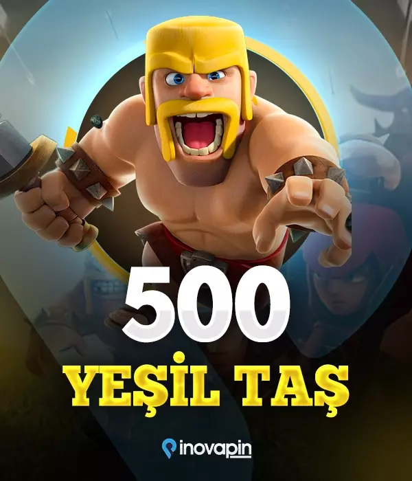 Clash Of Clans 500 Yeşil Taş