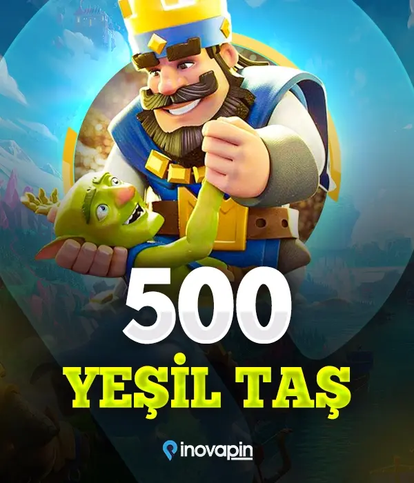 Clash Royale 500 Yeşil Taş