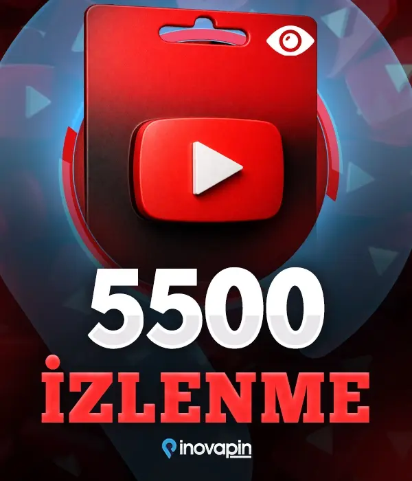 Youtube 5500 İzlenme