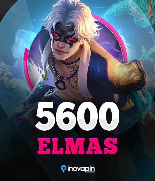 Free Fire 5600 Elmas