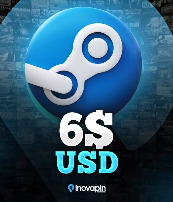 Steam Cüzdan Kodu 6 USD
