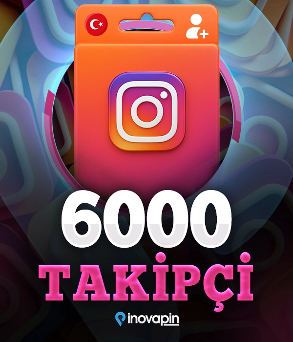 İnstagram 6000 Türk Takipçi