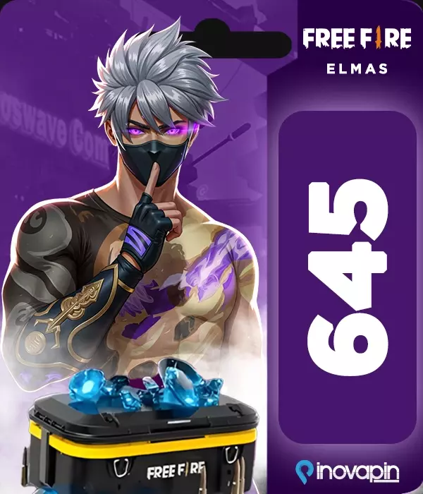 Free Fire 645 Elmas